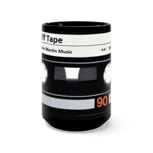 Riff Tape Black Mug 15oz