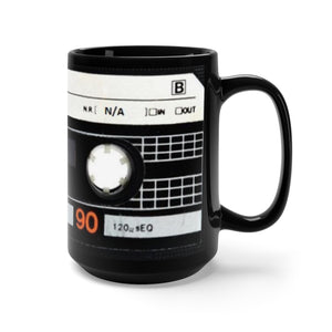 Riff Tape Black Mug 15oz