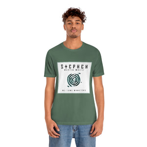 STEPHEN MARTIN MUSIC - WE TAME MONSTERS Unisex Jersey Short Sleeve Tee